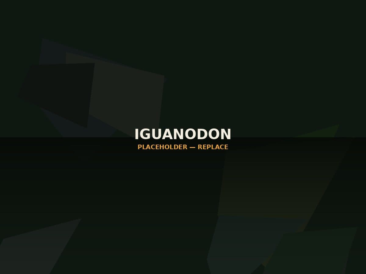 Iguanodon